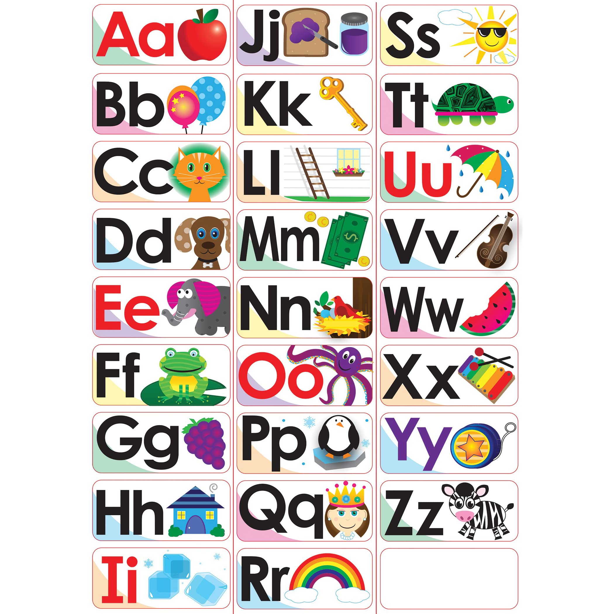 Amazon.com: Ashley Productions ABC Picture Words Double-Sided